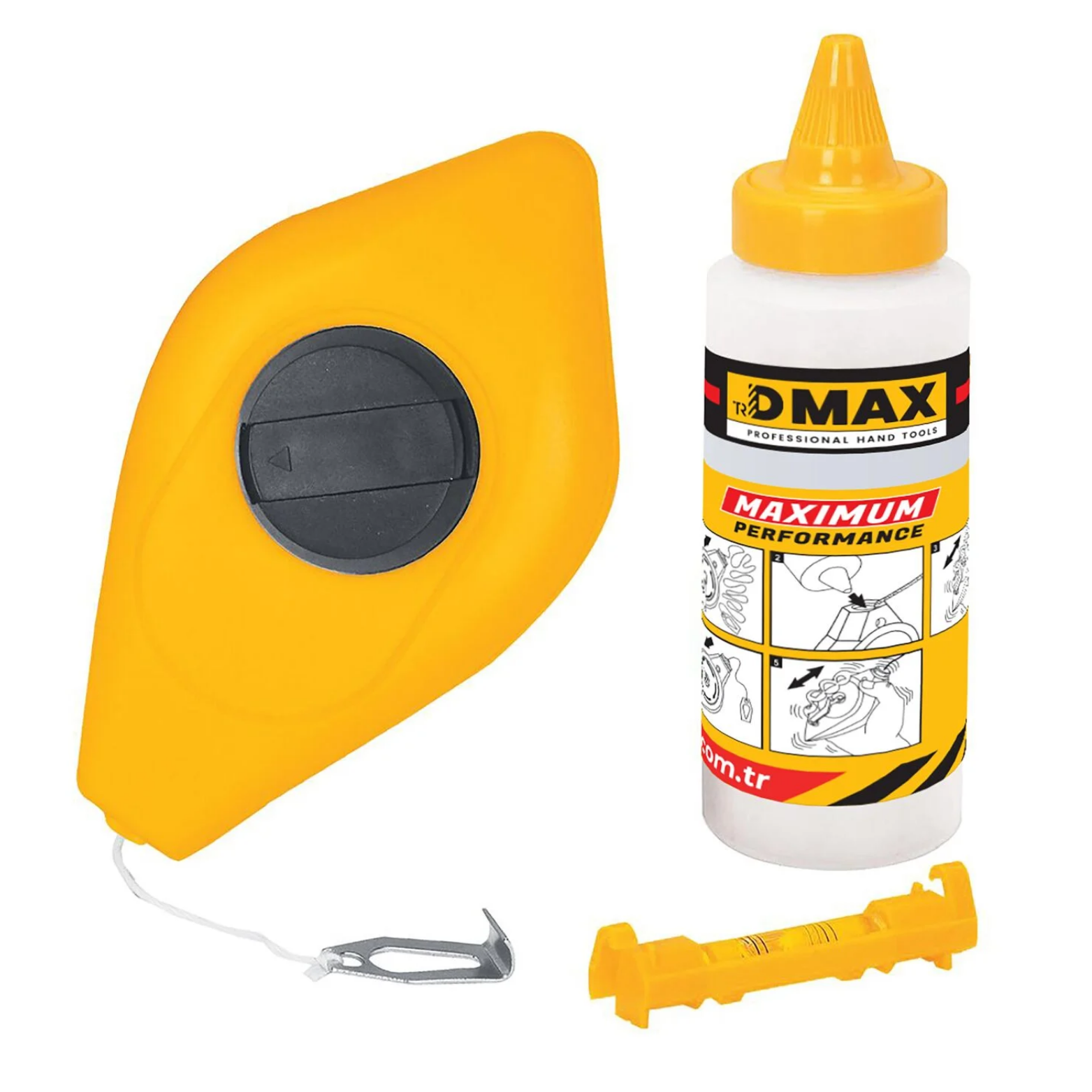 DMAX BOYALI ÇIRPI İPİ KIRMIZI